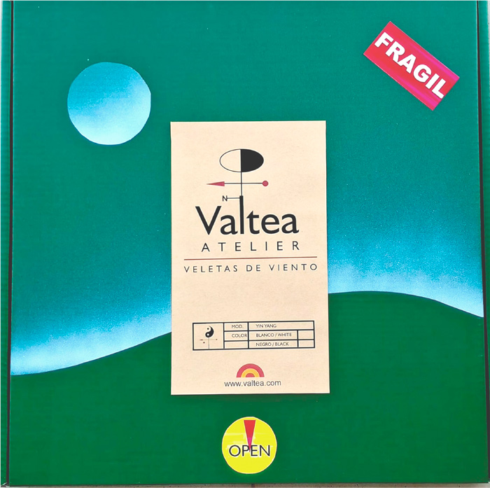 Embalaje propio para nuestras veletas